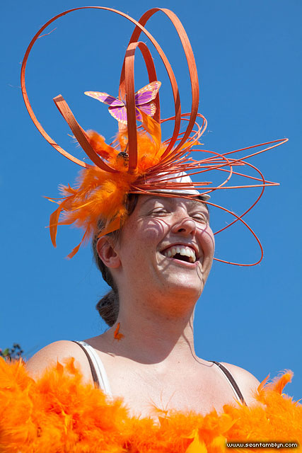 Women's Fascinators, Gala Weekend 2011, Ward's Island, Toronto Islands
