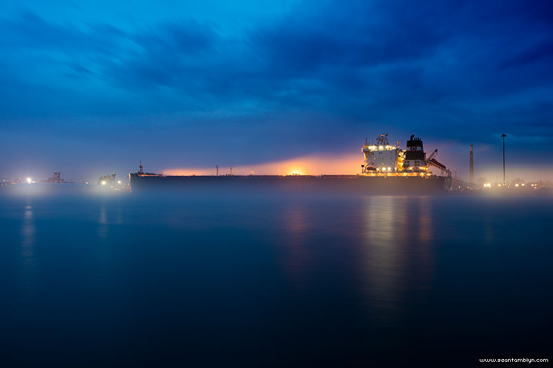 Bulk carrier Algoma Spirit, Eastern Gap, Toronto Islands