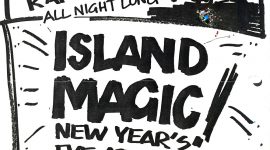 New Year's Eve Poster 1989, Algonquin Island, Toronto Islands