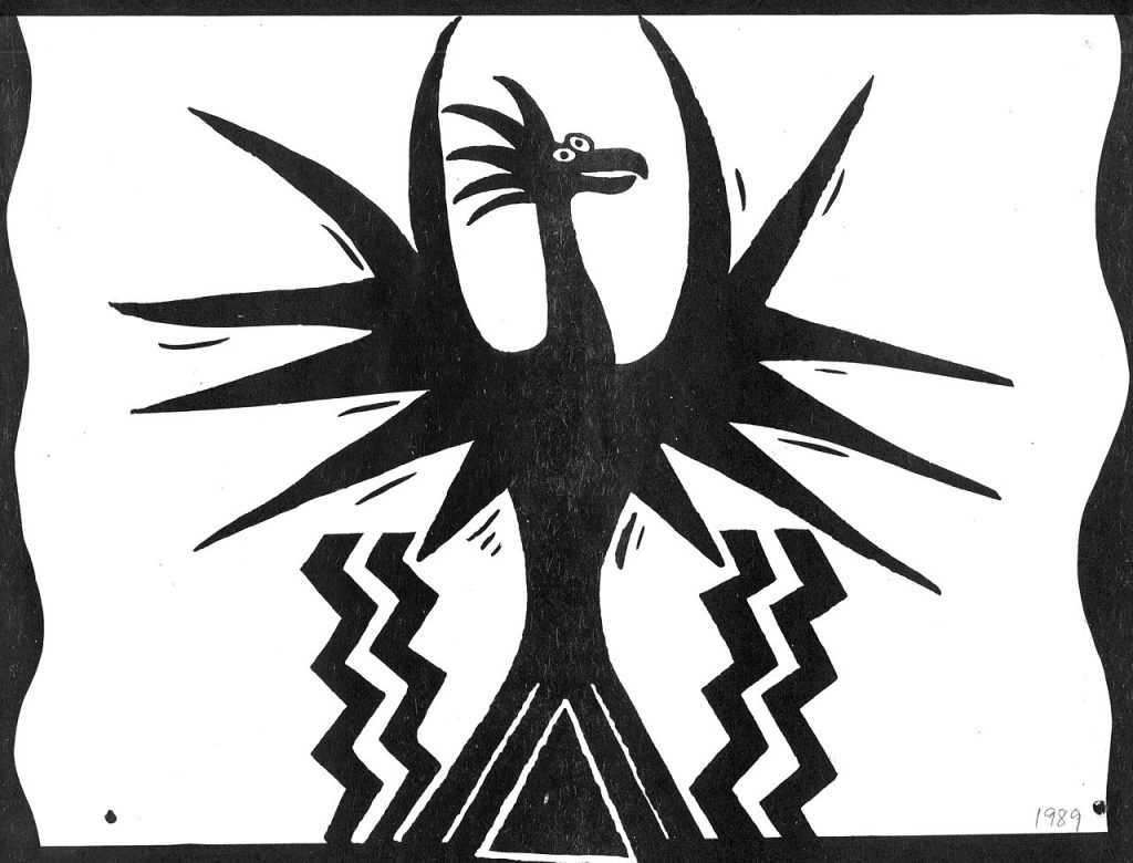 Barbara Klunder's Up From The Ashes design, Algonquin Island, Toronto Islands